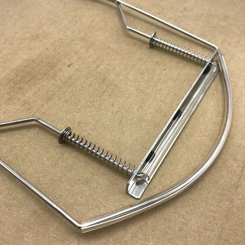 Harmonica Neck Holder 10 Holes Harp Mouth Stand Harmonic Rack -silver
