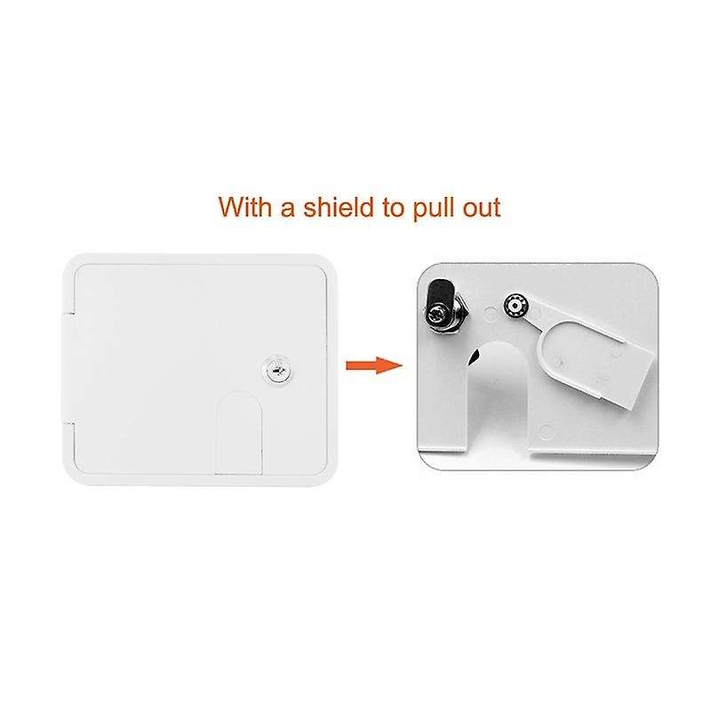 Hatch Cover Accessories with Keys Square Threaded Fill Dish RV Trailer Lockable Water Intake Parts C