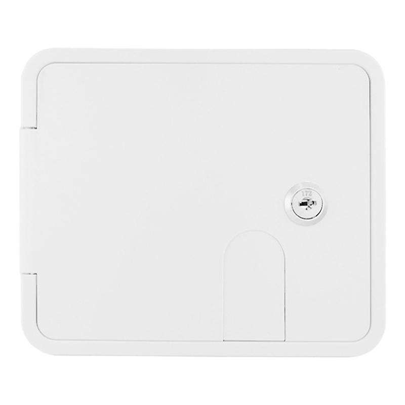 Hatch Cover Accessories with Keys Square Threaded Fill Dish RV Trailer Lockable Water Intake Parts C