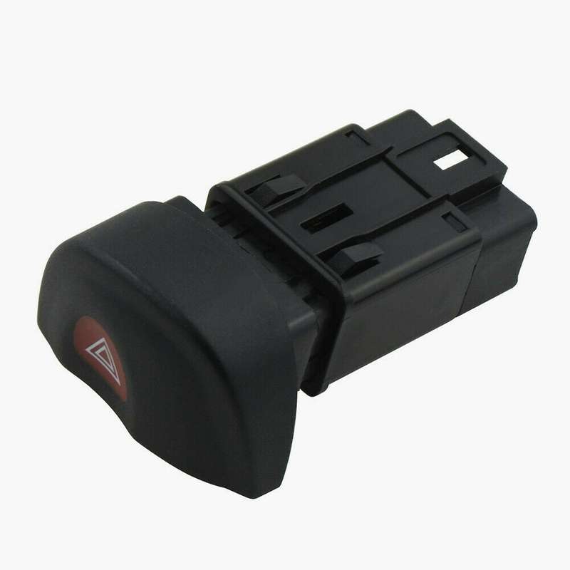 Hazard Warning Light Switch Button Dash 8 Pins for Scenic 7700435867 Double Flashlights Auto Parts