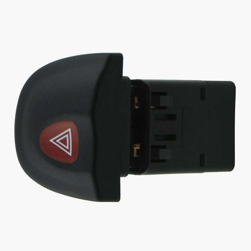 Hazard Warning Light Switch Button Dash 8 Pins for Scenic 7700435867 Double Flashlights Auto Parts