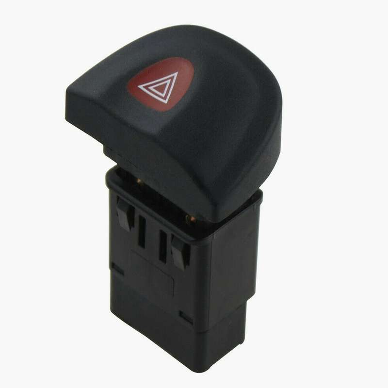 Hazard Warning Light Switch Button Dash 8 Pins for Scenic 7700435867 Double Flashlights Auto Parts