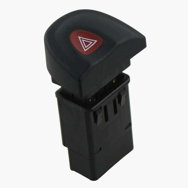 Hazard Warning Light Switch Button Dash 8 Pins for Scenic 7700435867 Double Flashlights Auto Parts