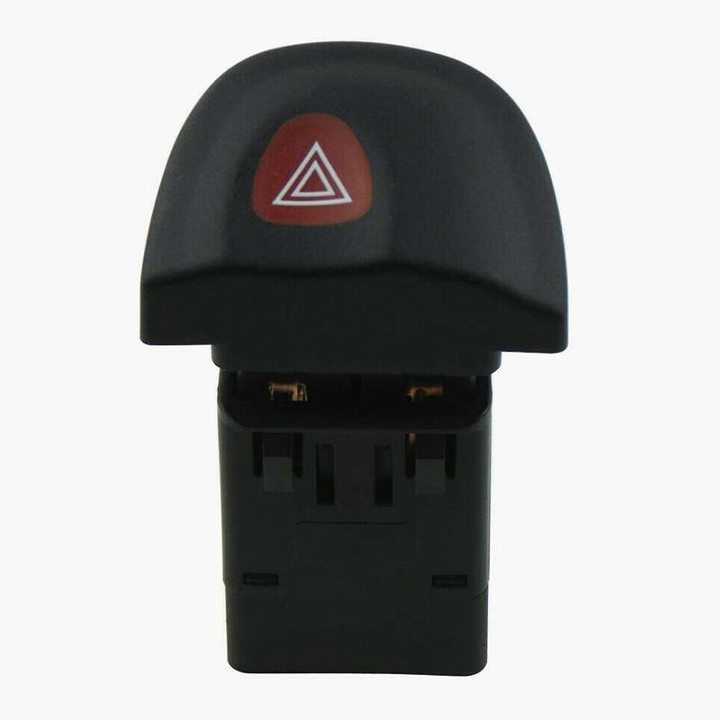 Hazard Warning Light Switch Button Dash 8 Pins for Scenic 7700435867 Double Flashlights Auto Parts