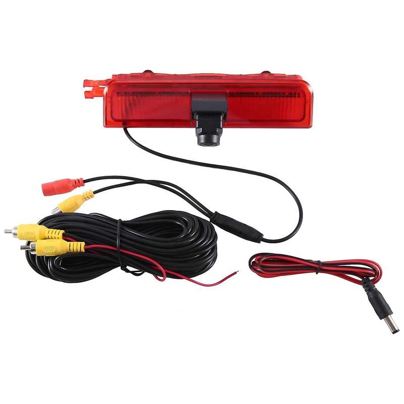 Hd Car Brake Light Rear View Reverse Parking Camera Night Vision Waterproof with Brake Light for 200