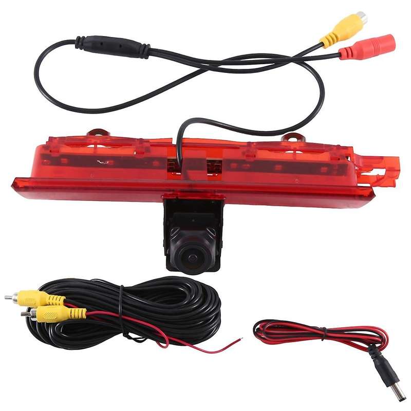 Hd Car Brake Light Rear View Reverse Parking Camera Night Vision Waterproof with Brake Light for 200