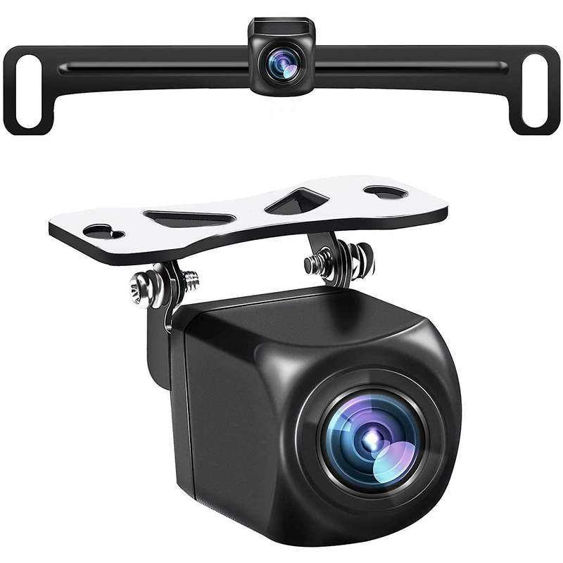 HD Camera,170 Degree Wide View Angle License Plate Rear View Camera for Car,Night Vision IP69 for Ve