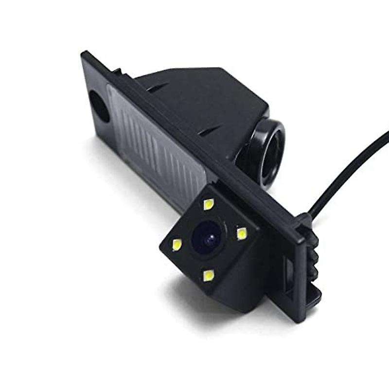 HD CCD Car Rear View Camera Back Up Reverse License Plate Light Parking Camera for IX 35