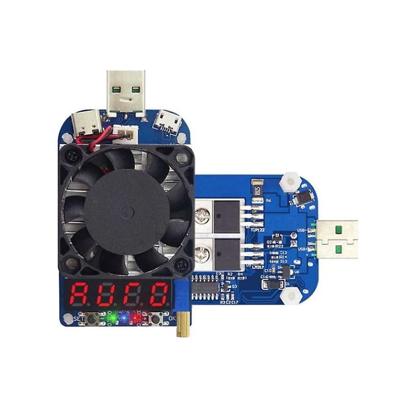 HD25 Trigger QC2.0 QC3.0 Electronic USB Load Resistor Discharge Battery Test Adjustable Current Volt
