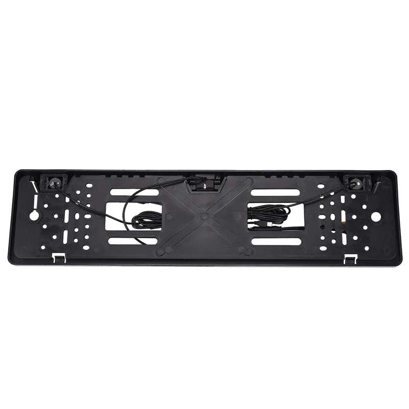 Hd Rearview Camera Car European License Plate Camera Light 12 Led 170 Backup Reverse Camera Ir With