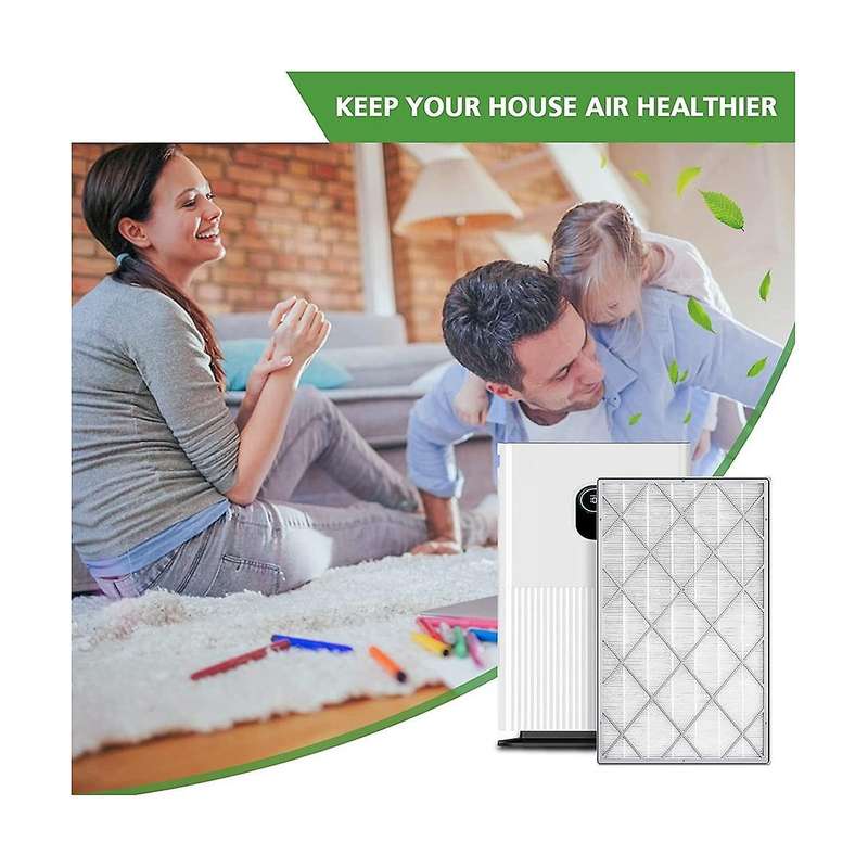He601 Hepa Replacement Filter for Air Purifier 6 He601 & He602, He6fkpet, H13 True Air Filter Repla