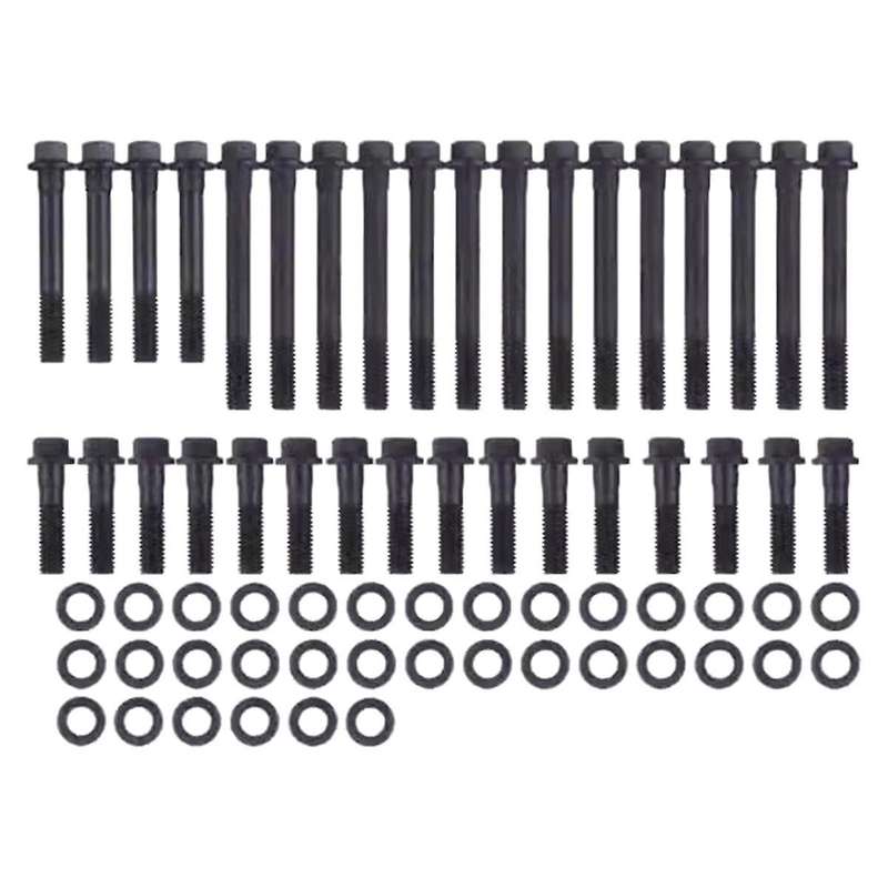 Head Bolt Kit for Small Block 350 383 400 1957-1998 Hex Head Bolts Heads 134-3601
