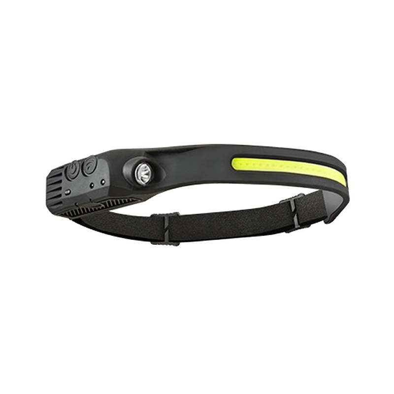 Head Flashlight Headlight Led Rechargeable Head Light Lamp Work Light Camping Searchlight Torch One
