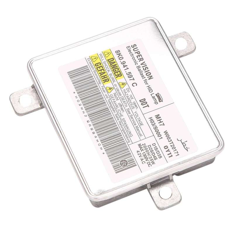 Headlight Ballast Unit HID Module & Bulb 6000K for- A3 A4 A5 A6 A7 A8 Q3 Q5 Golf CC 8K0941597C