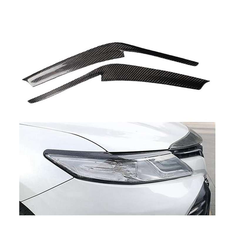 Headlight Brow Headlight Trim Headlight Brow Trim Car for Camry2018-2019