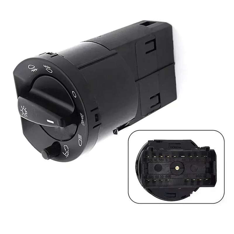 Headlight Control Switch Adjust Button Replacement Parts 33D941531