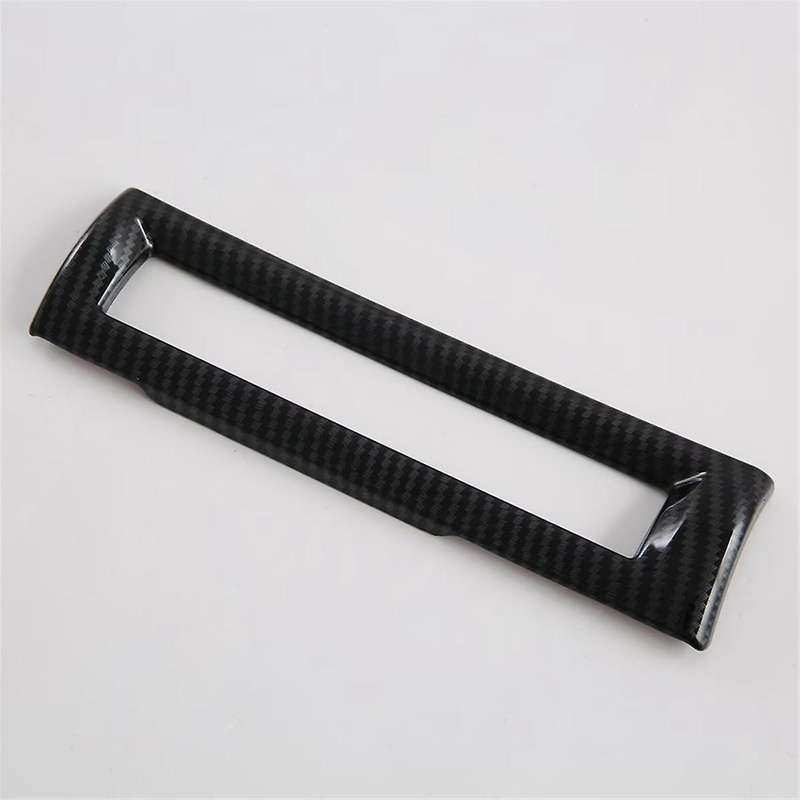 Headlight Control Switch Button Panel Cover Trim for 2024 2025 Accessories Carbon Fiber Left-Hand Dr
