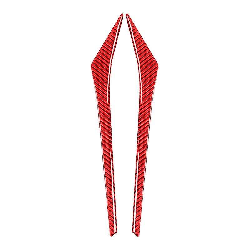 Headlight Eyebrow Cover Trim Sticker Carbon Fiber for FIT JAZZ 2014 2015 2016 2017 2018 2019 2020 (R