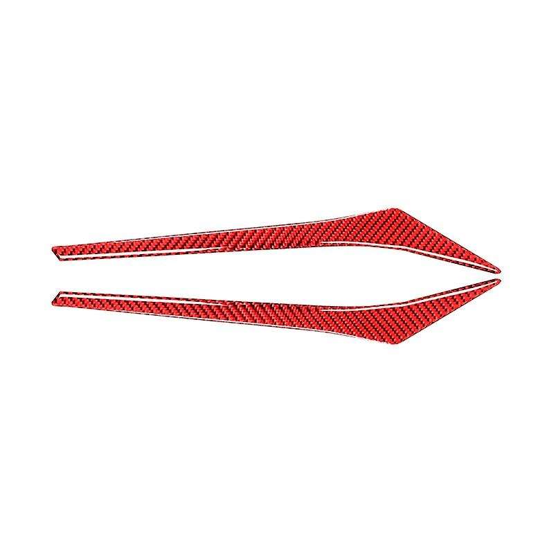 Headlight Eyebrow Cover Trim Sticker Carbon Fiber for FIT JAZZ 2014 2015 2016 2017 2018 2019 2020 (R