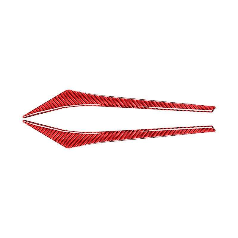 Headlight Eyebrow Cover Trim Sticker Carbon Fiber for FIT JAZZ 2014 2015 2016 2017 2018 2019 2020 (R
