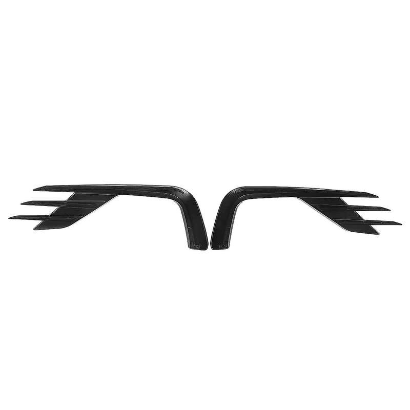 Headlight Fog Lights Eyebrow Wind Knife Sticker for Accord 2021-2022 Front Fog Lamp Eye Lid Eyebrow