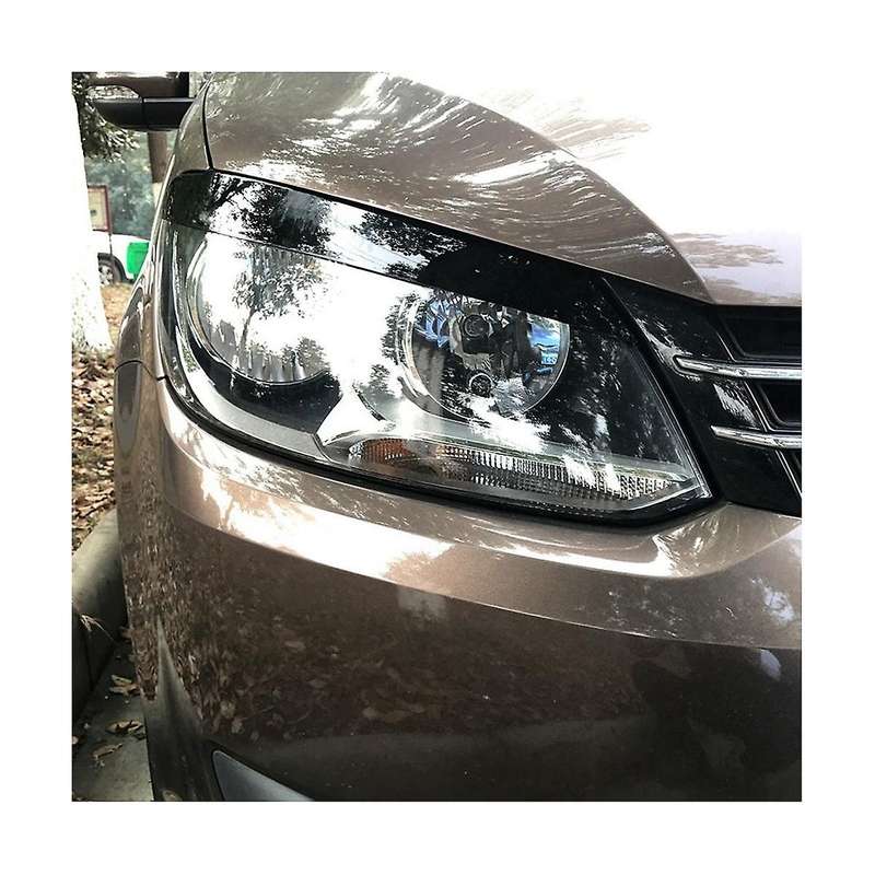 Headlight Lamp Eyebrow Lamp Eyebrow Car Sticker Exterior Decoration Car for 2011-2015