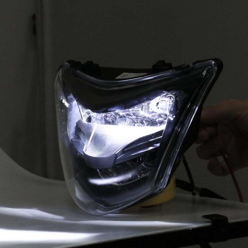 Headlight Led Mask Cover Dirt Bikes Compatible Yamaha Lc135 V1 135gp