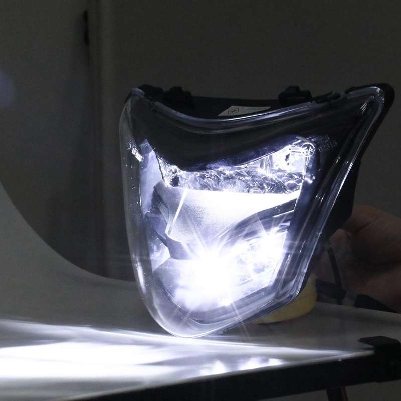 Headlight Led Mask Cover Dirt Bikes Compatible Yamaha Lc135 V1 135gp