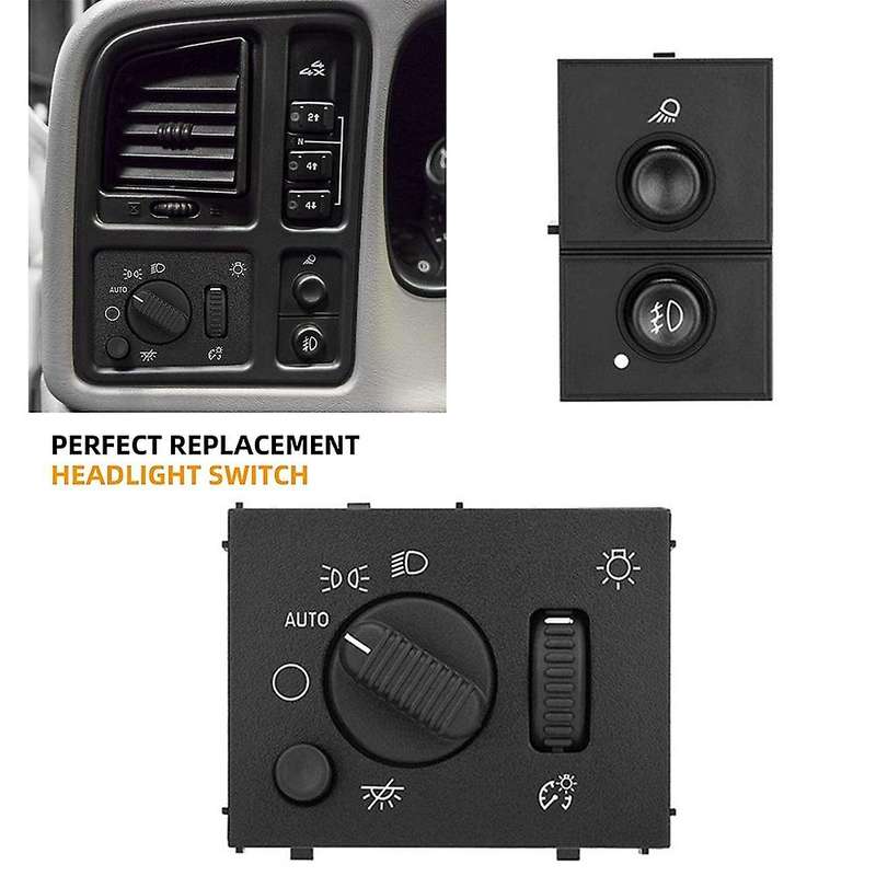Headlight Switch & Fog Lamp Control Switch for 3500 2007 1500 19381535 15143597