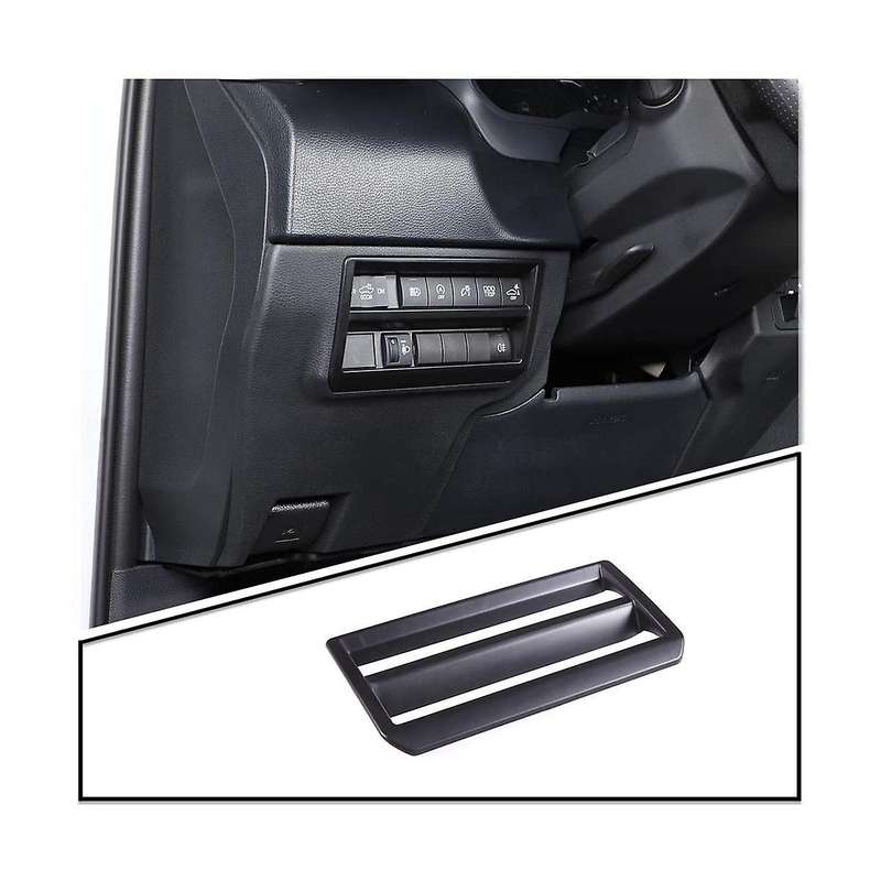 Headlight Switch Button Cover Trim Decorative for /sequoia 2022-2023 Accessories , Black