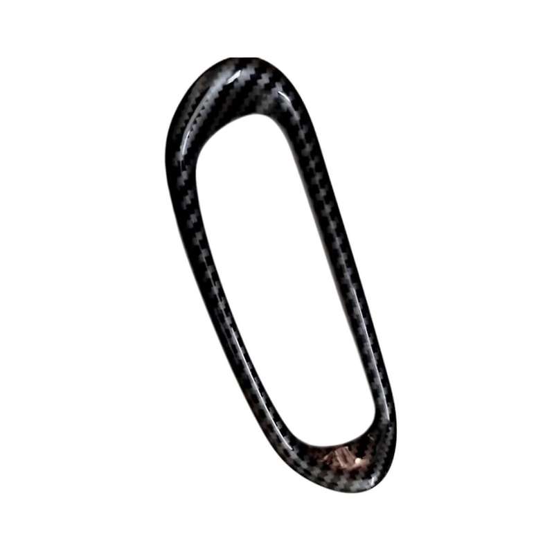 Headlight Switch Button Knob Cover Decor Trim for 2020-2022 LHD Accessories Carbon Fiber