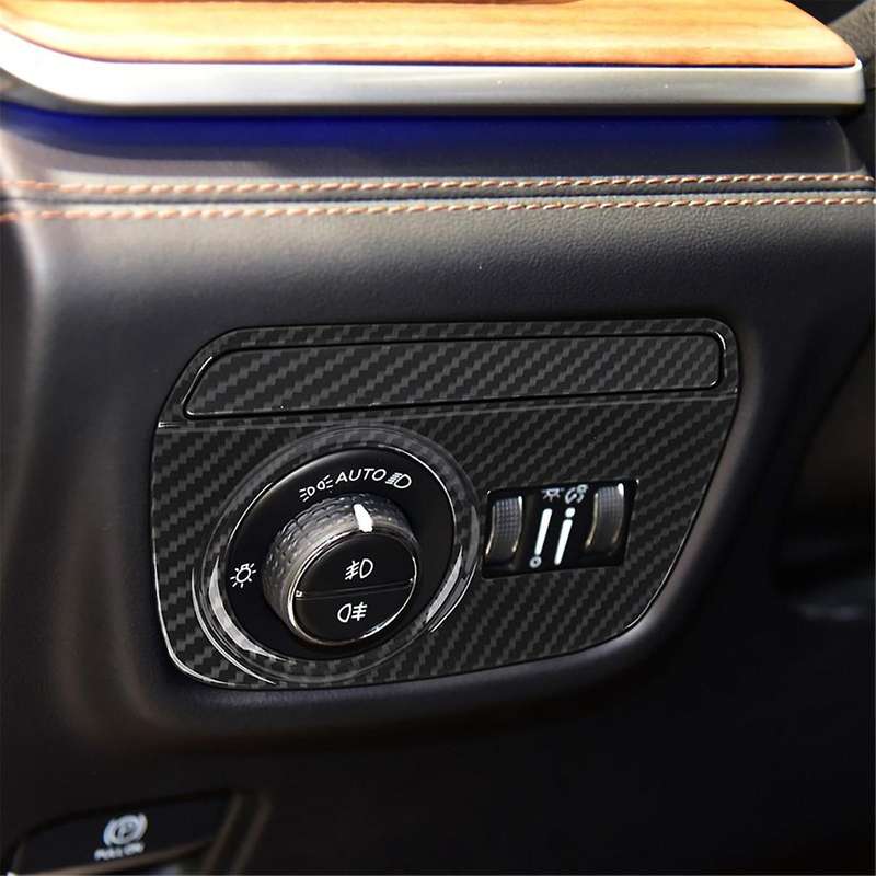 Headlight Switch Button Panel Cover Trim for Grand L 2021-2022 Grand 2022 Accessories