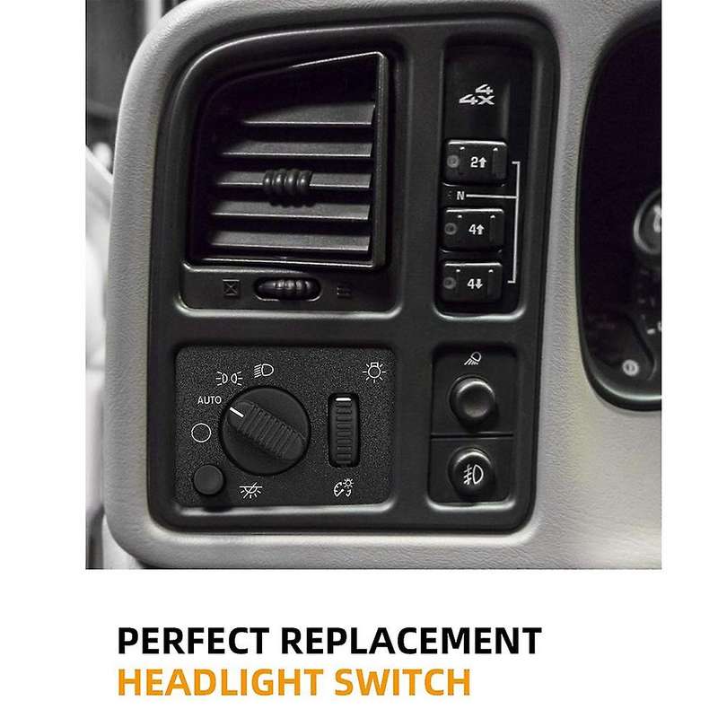 Headlight Switch for 2003 2004 2005 2006 2007 19381535 D1595G 15194803 Head Light Lamp Dimmer Switch