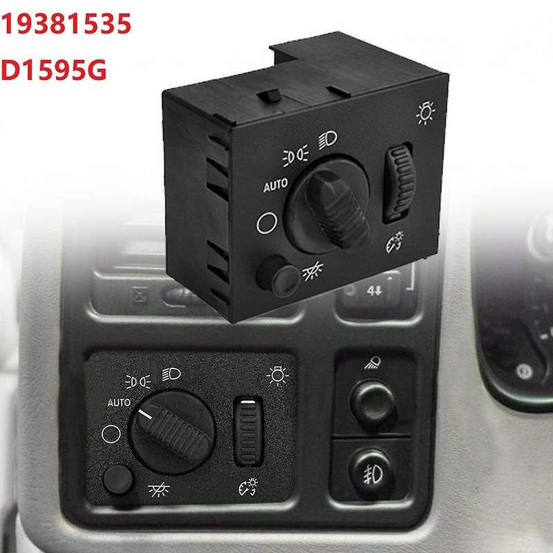 Headlight Switch for 2003 2004 2005 2006 2007 19381535 D1595G 15194803 Head Light Lamp Dimmer Switch