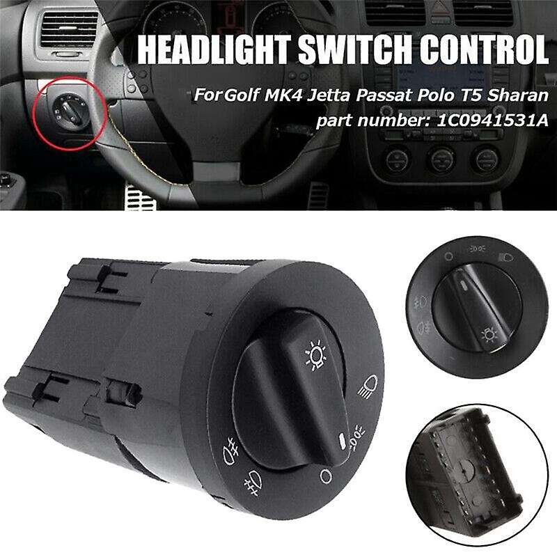 Headlight Switch Fog Lamp Control Switch 1c0941531a for Golf Mk4 - and Models