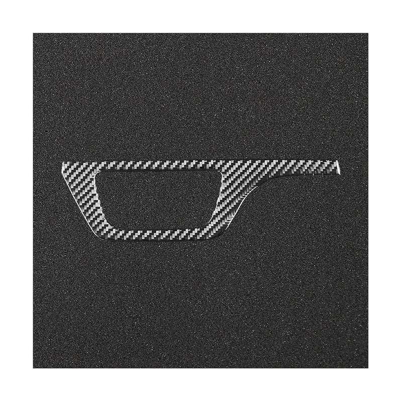 Headlight Switch Panel Cover Trim Frame Sticker Decoration Carbon Fiber for Q5 2018-2023 Interior A