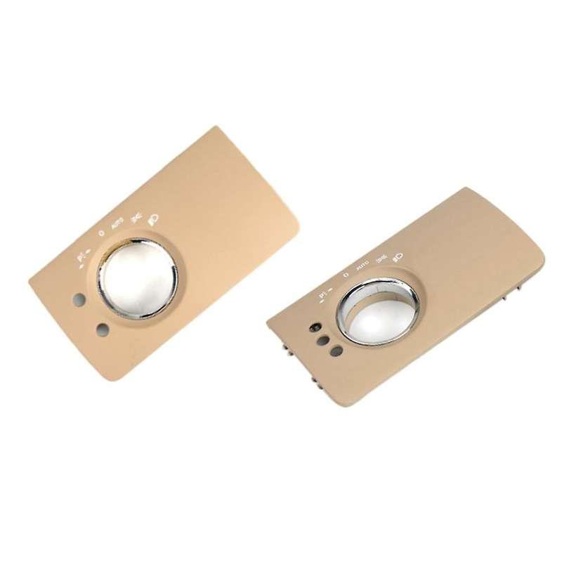 Headlight Switch Panel Trim Head Light Lamp Button Panel for ML W164 X164 300 350 450 500 (3 Holes)