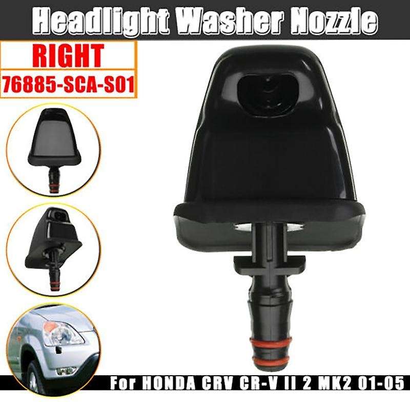Headlight Washer Nozzle head light lamp Sprayer for -V II 2 MK2 2001-2005 76885SCAS01 A