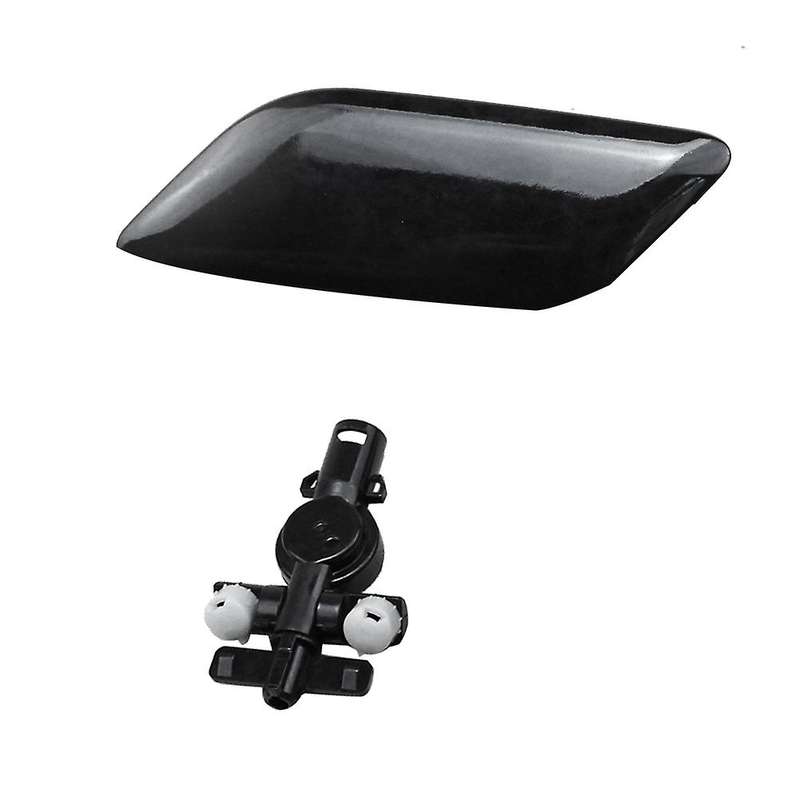 Headlight Washer Nozzle Jet Lid Cap with Connector 85045-33060 85044-33070 for 2009-2011