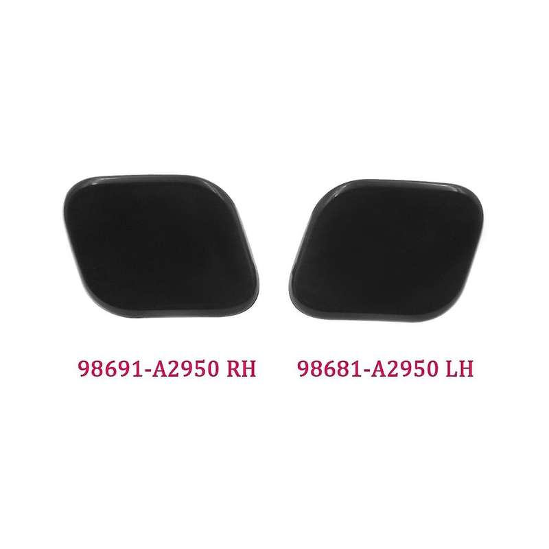 Headlight Washer Nozzle Jet Cover Automotive for Ceed 2012-2016 98671-a2700 98672-a2700 98681-a2950