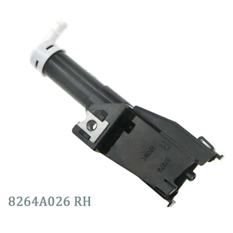 Headlight Washer Spray Nozzle with Cover Cap for for V96 V97 2006-2019 8264a026 8264a025