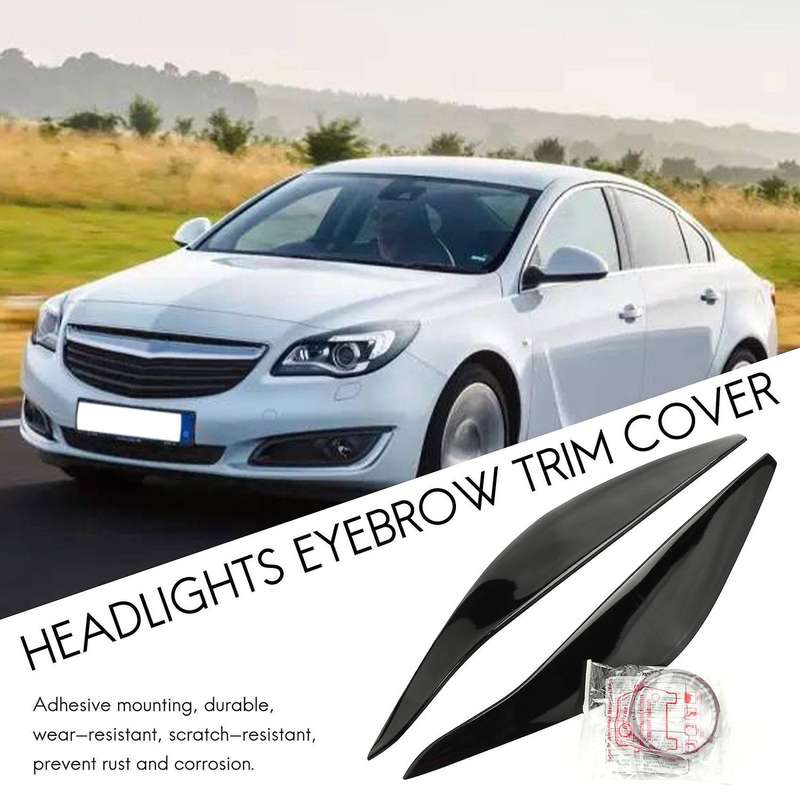 Headlights Eyebrow Eyelids Trim Cover Sticker for Opel a Standard 2008-2013