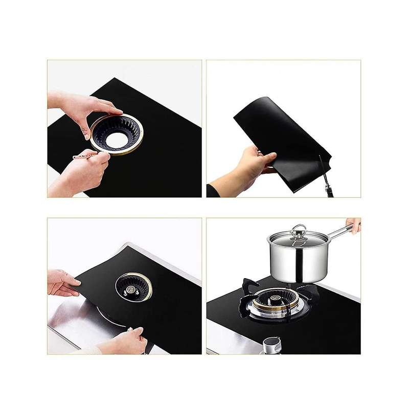 Heat Resistant Stove Mats Stove Cleaning Mats Stove Protectors Stove Covers Washable Reusable