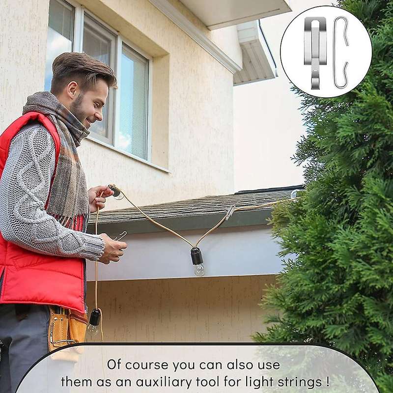 Heat Cable Roof Clips De Icing and Spacers Kit Roof Clips Heater Clips Kit Heat Tape Clips Kit B