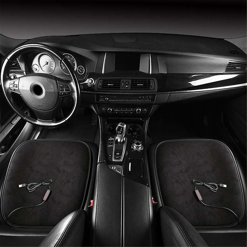 Heated Car Seat Cover Heating Electric Car Seat Cushion Hot Keep Warm Winter Usb Lighter Heating Cus