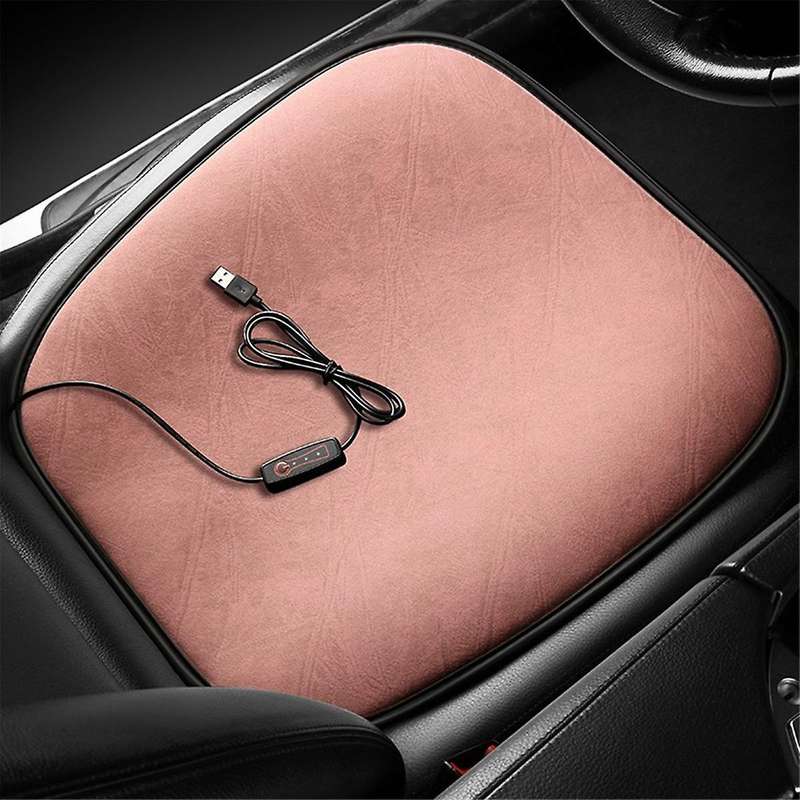 Heated Car Seat Cover Heating Electric Car Seat Cushion Hot Keep Warm Winter Usb Lighter Heating Cus