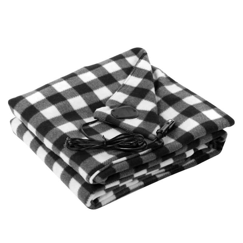 Heated Blanket Car Electric Blanket 12V Car Electric Blanket Grid Warm Autumn and Winter Car Electri