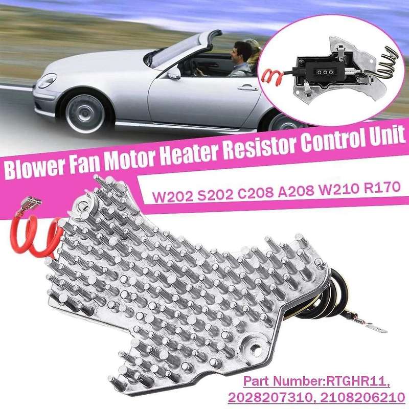 Heater AC Blower Motor Regulator Resistor 2108206210 2028207310 for W208 W202 C208 W210 R170 S202 W2