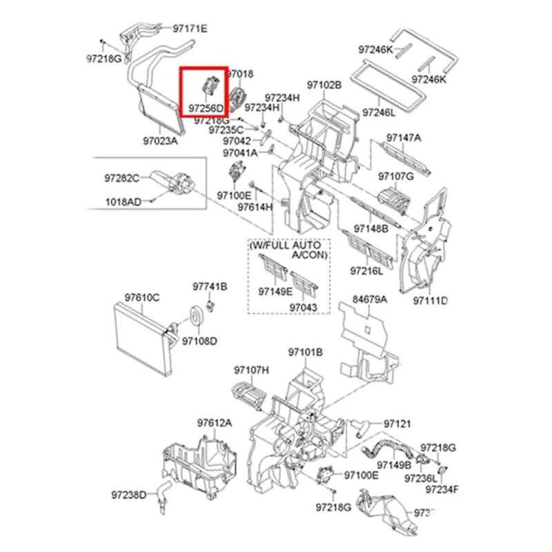 Heater A/c Control Mode Actuator for 2011-2014 971571jaa0 97157-1jaa0