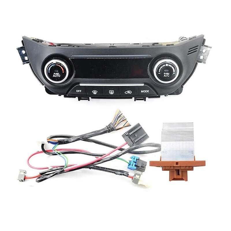 Heater Control AC Switch Automatic Air Conditioning Panel Assembly Kit for IX25 97250-C9210 97250-C